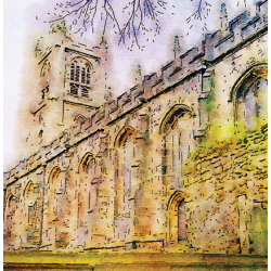 Local Greeting Card: Lancaster Priory